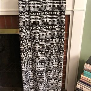 Long tribal skirt